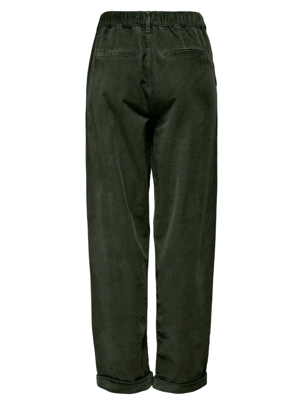 ONLFLORA Pantalon classique en velours côtelé coupe carotte