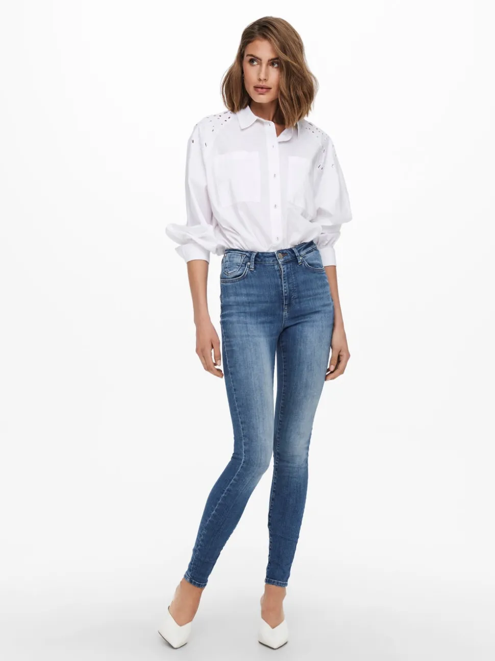 ONLFOREVER Taille haute Skinny Fit Jeans