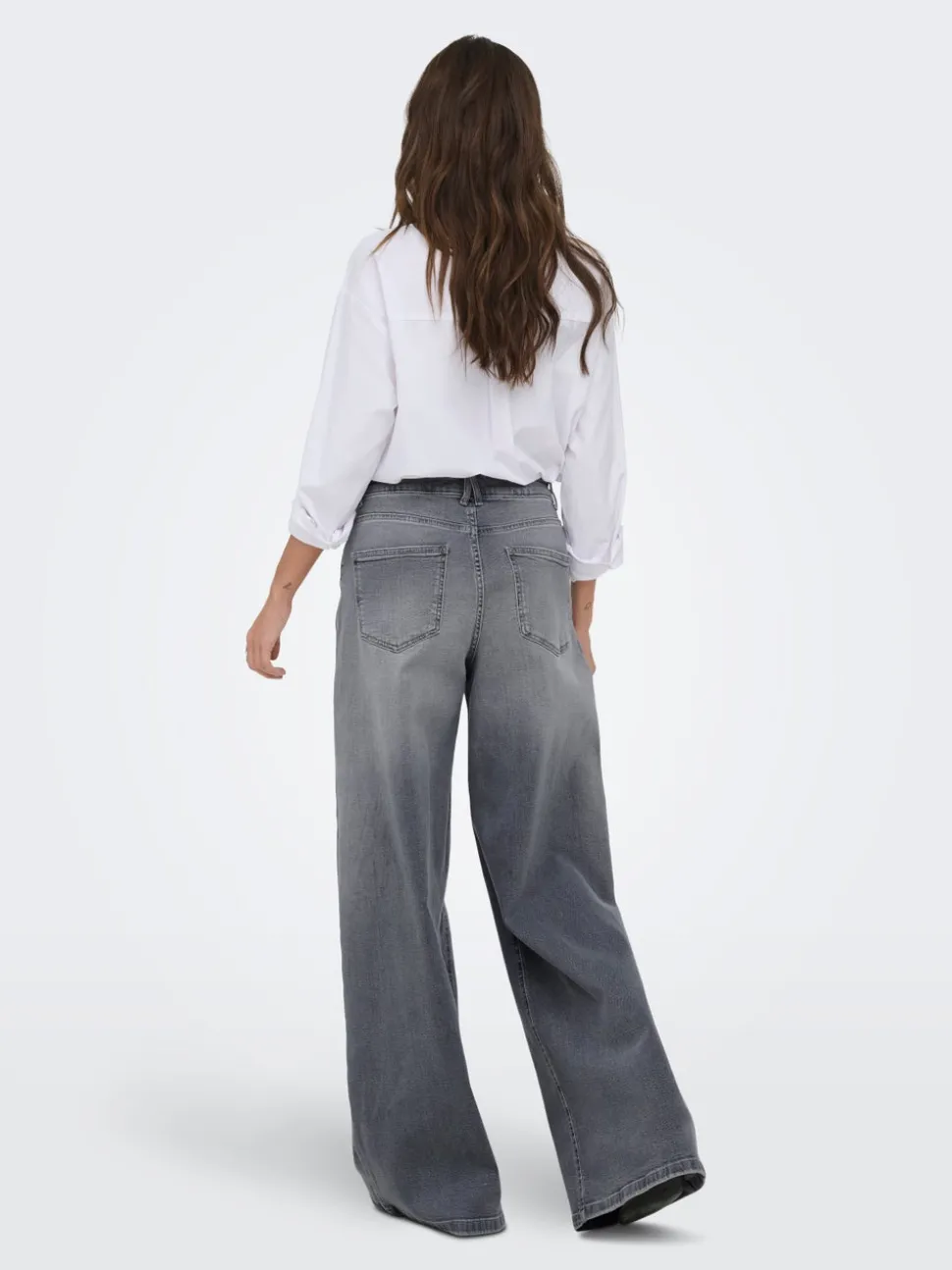 ONLFRANCESCA Taille moyenne Wide Leg Fit Jeans