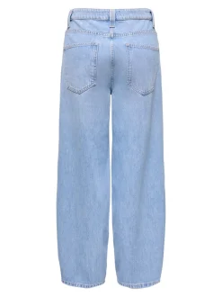 ONLFRANKIE Taille haute Coupe barrel Longueur cheville Jeans