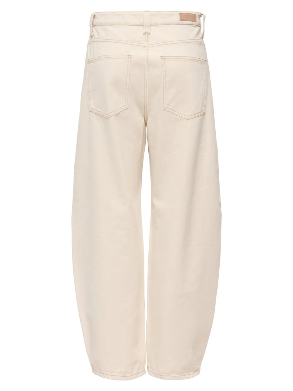 ONLFRANKIE Taille haute Coupe barrel Court Jeans