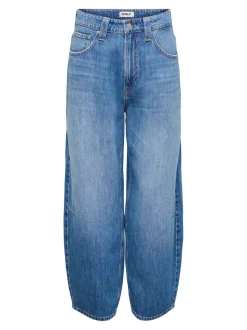ONLFRANKIE Taille haute Coupe barrel Longueur cheville Jeans