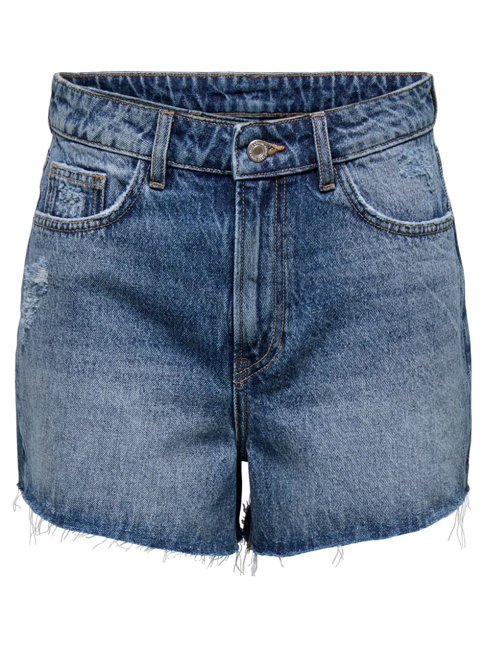-ONLGABI Taille haute Regular Fit Short en denim