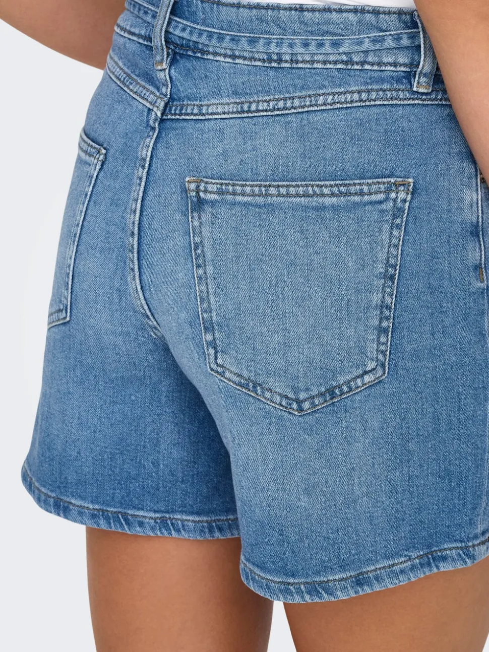 ONLGIANNA Taille moyenne Regular Fit Short en denim