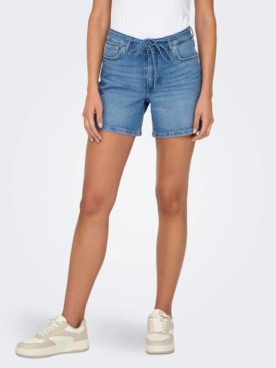 ONLGIANNA Taille moyenne Regular Fit Short en denim