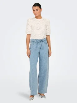 ONLGIANNA Taille moyenne Straight Fit Jeans