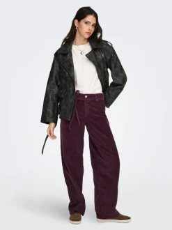 ONLGIANNA-GLOBAL Straight Fit Pantalon