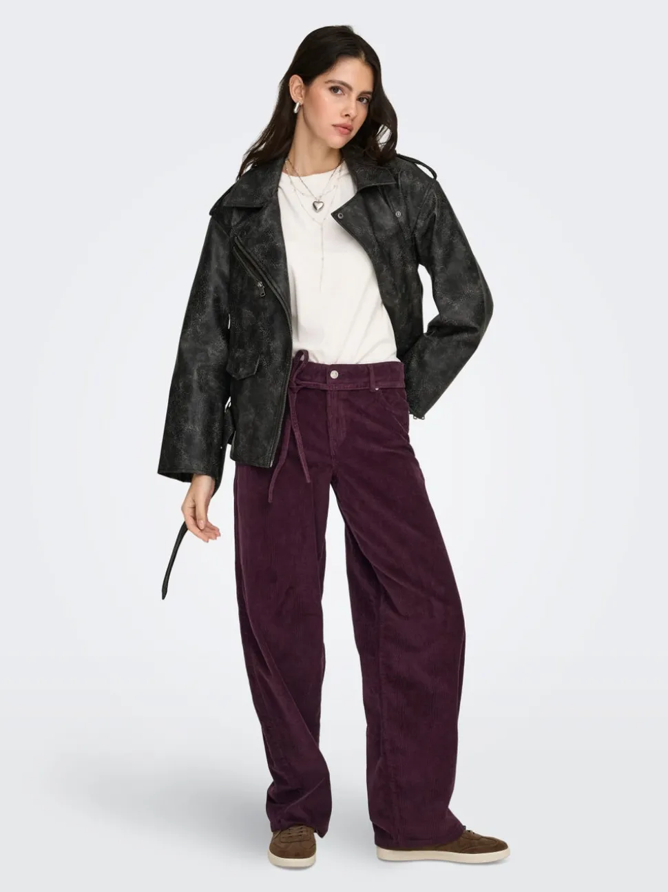 ONLGIANNA-GLOBAL Straight Fit Pantalon