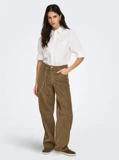 ONLGIANNA-GLOBAL Straight Fit Pantalon
