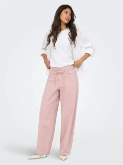 ONLGIANNA-SILLA Loose Fit Pantalon à jambe large
