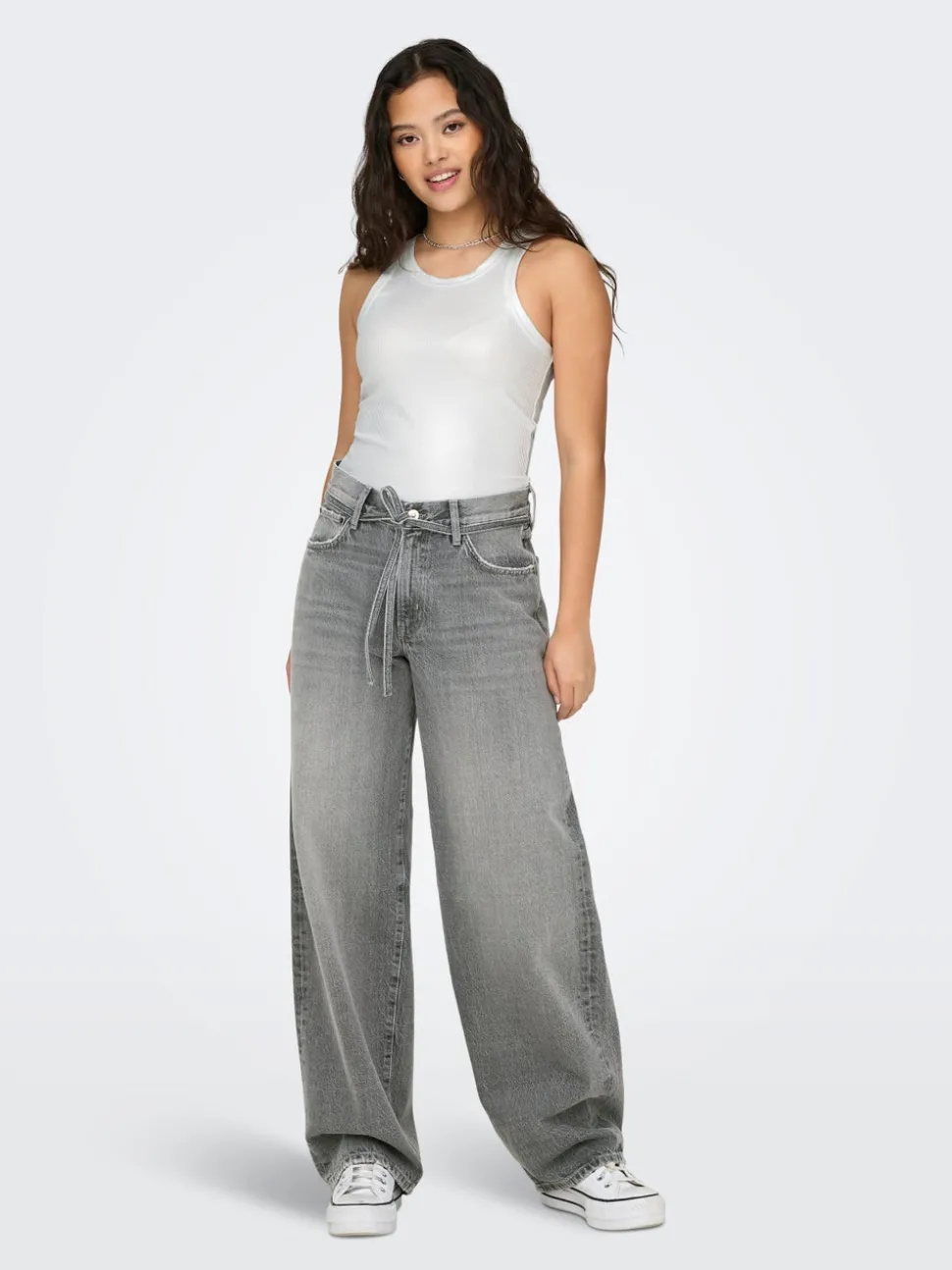 ONLGIANNA Taille moyenne Balloon Fit Jeans