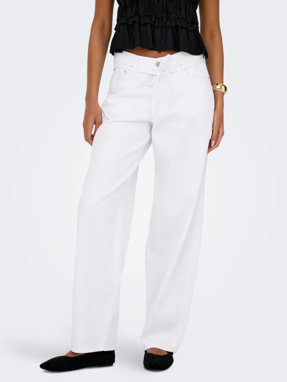 ONLGIANNA Taille moyenne Balloon Fit Jeans