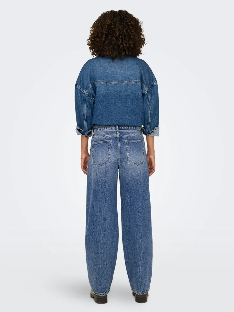 ONLGIANNA Taille moyenne Balloon Fit Jeans