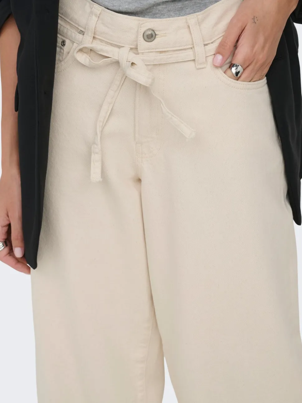 ONLGIANNA Taille moyenne Balloon Fit Jeans