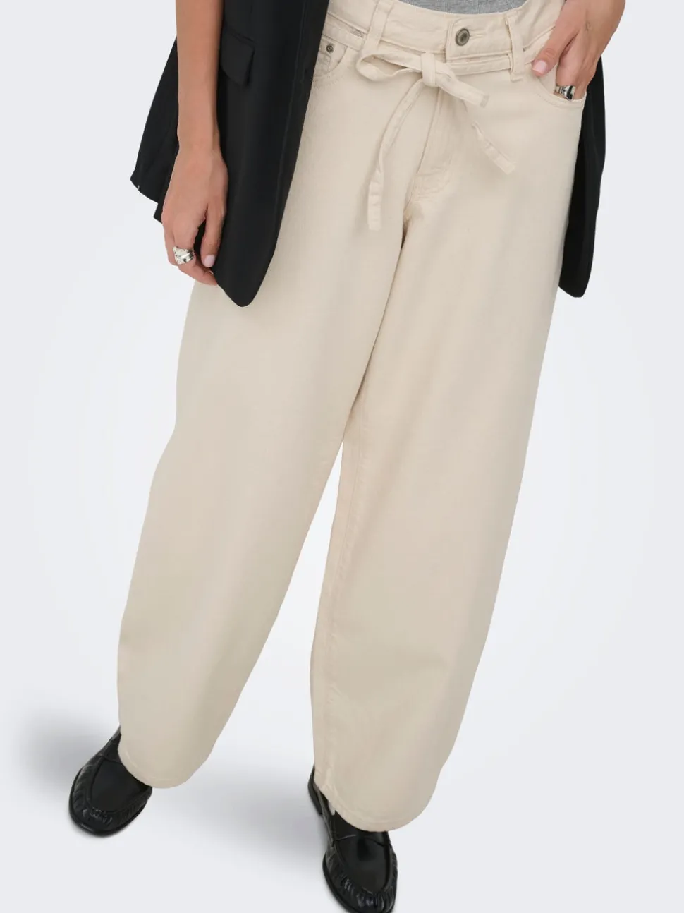 ONLGIANNA Taille moyenne Balloon Fit Jeans