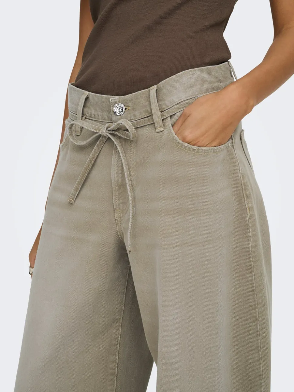 ONLGIANNA Taille moyenne Straight Fit Jeans