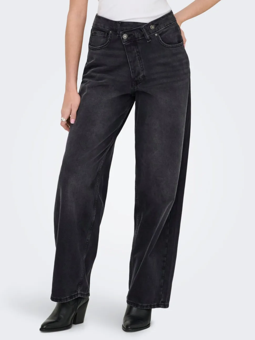 ONLGIORGIA Taille moyenne Baggy Fit Jeans
