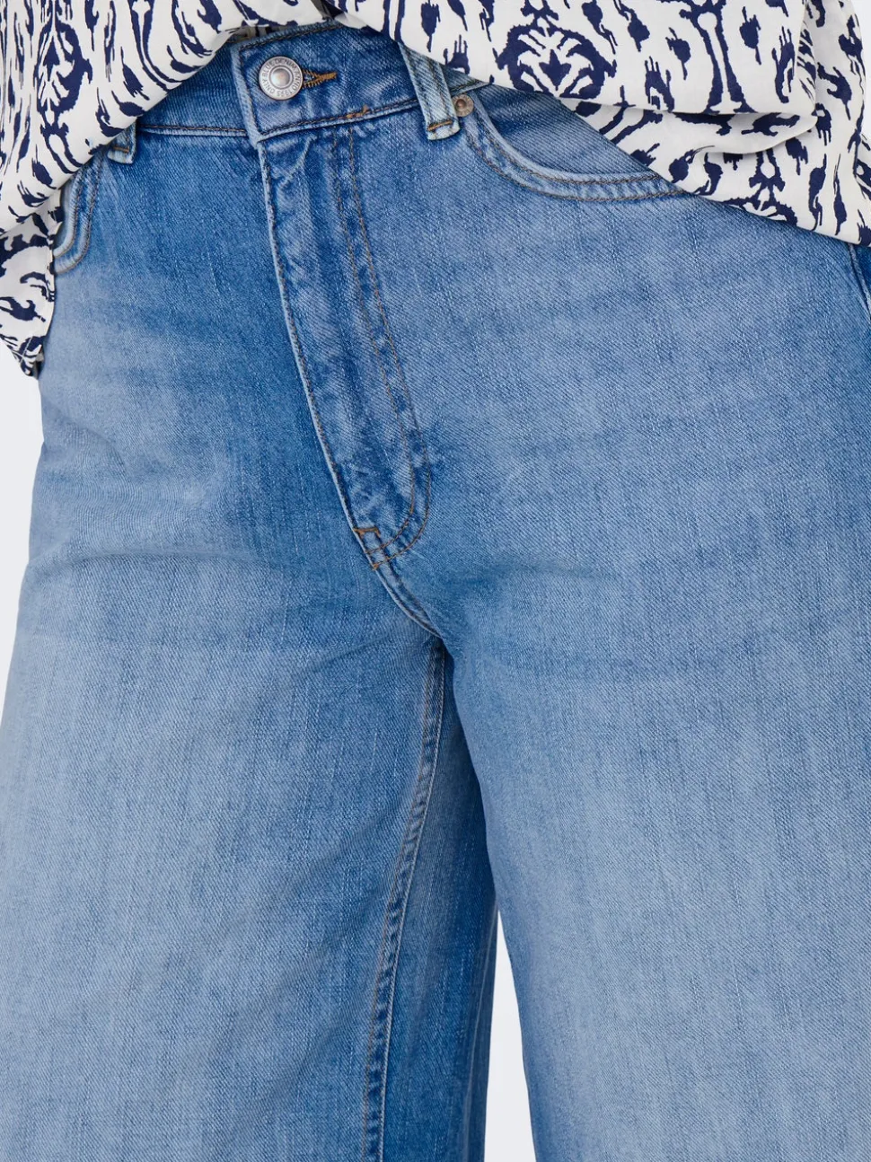 ONLGIULIA Taille haute Wide Leg Fit Jeans