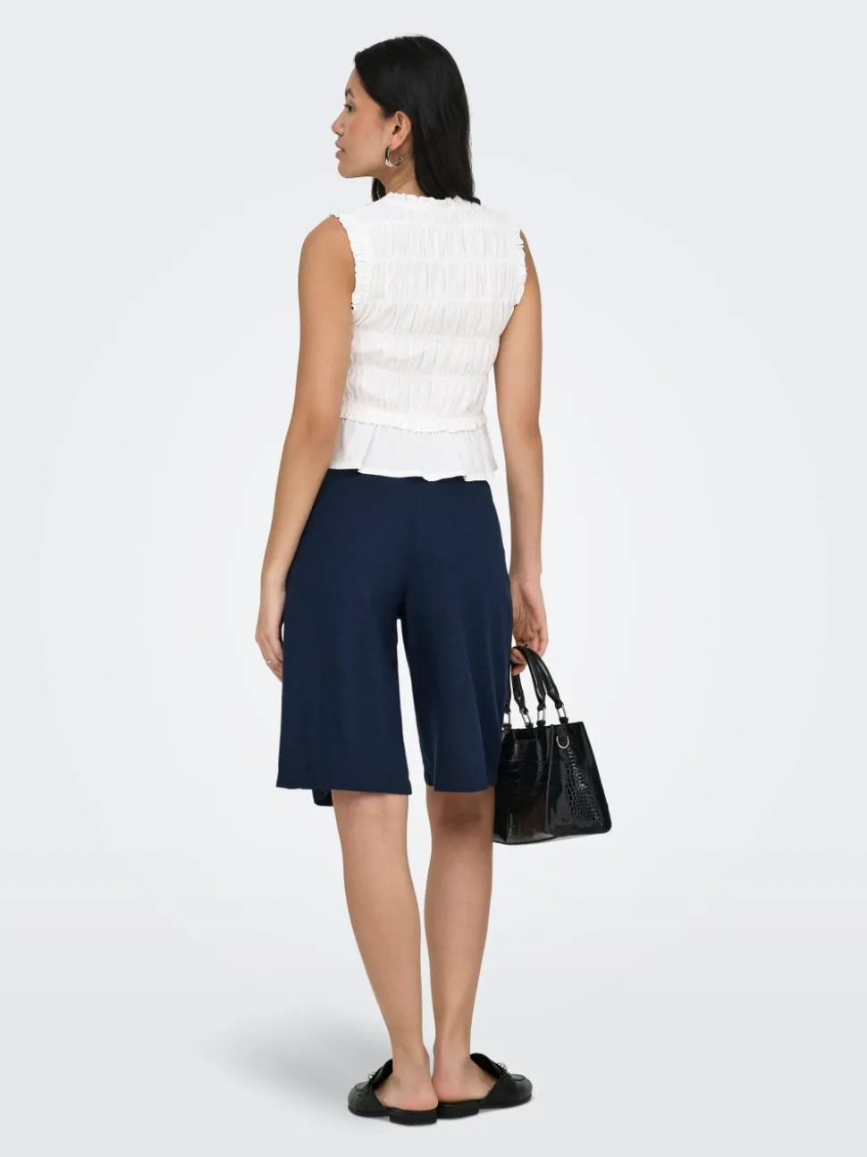 ONLGOA Loose Fit Lin Short