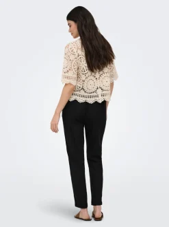 ONLGOA-POPTRASH Comfort Fit Lin Pantalon