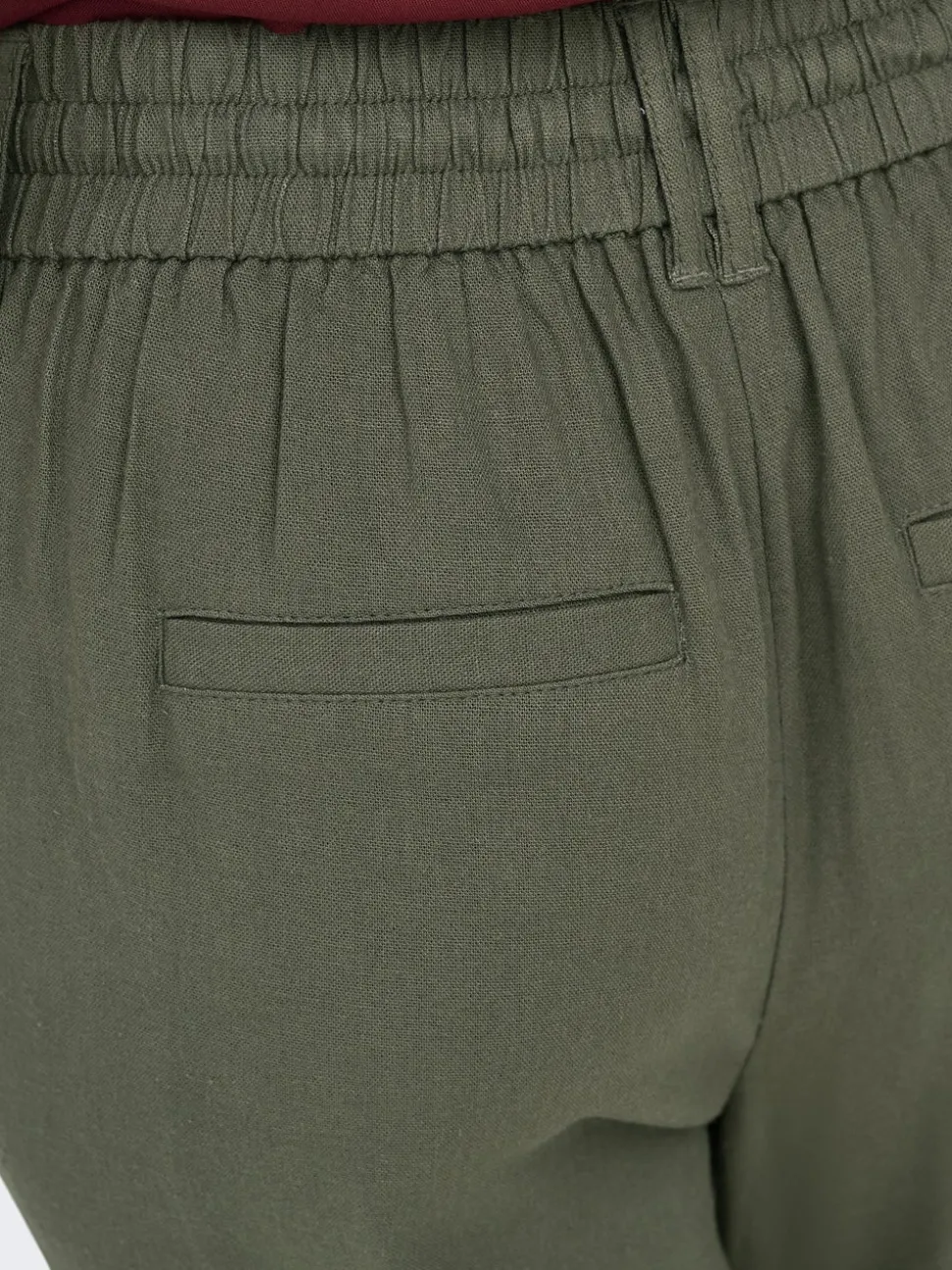 ONLGOA-POPTRASH Comfort Fit Lin Pantalon