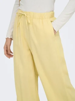 ONLGOA Straight Fit Lin Pantalon
