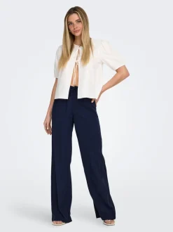 ONLGOA Straight Fit Lin Pantalon