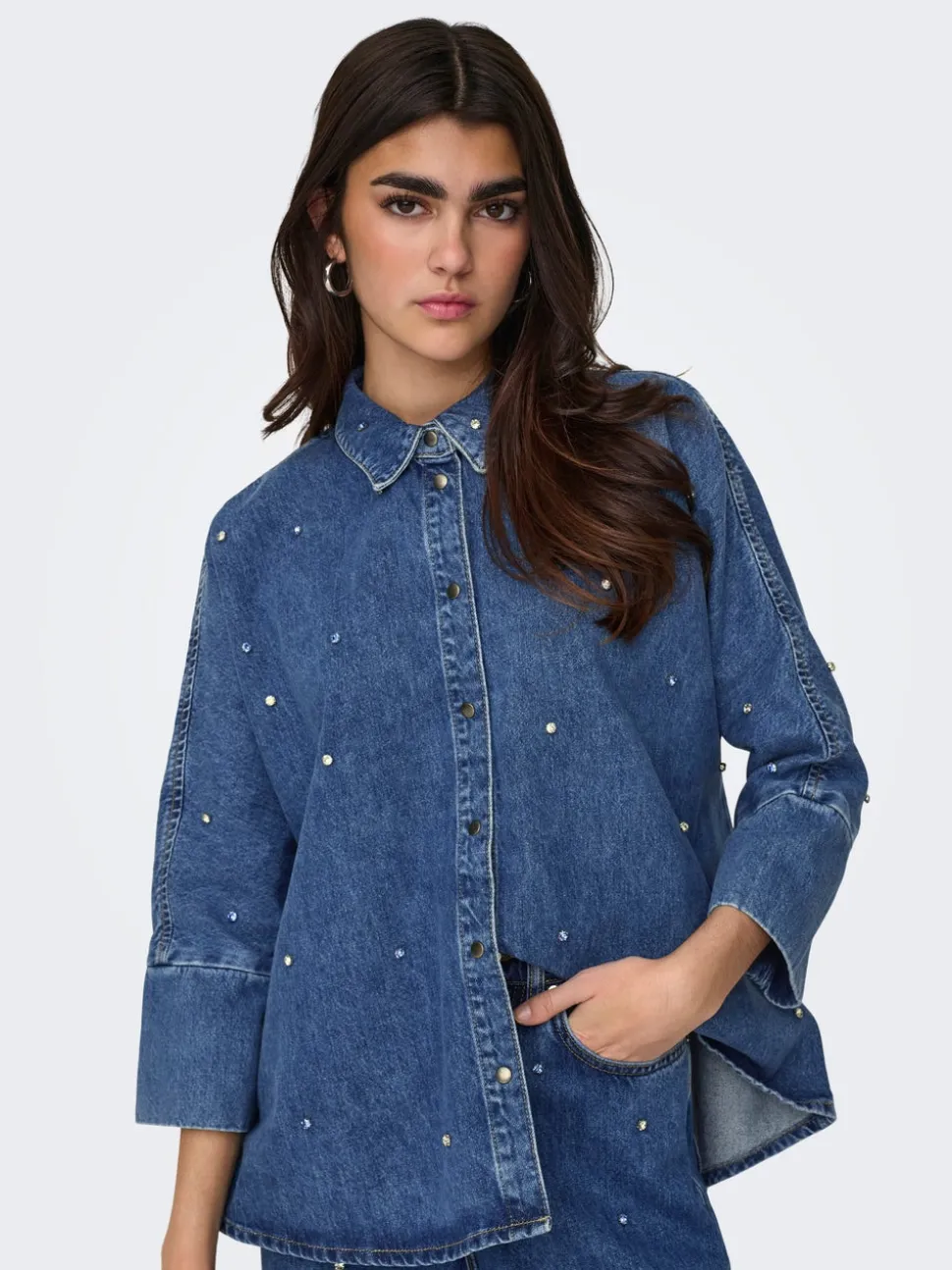 ONLGRACE Chemise en denim