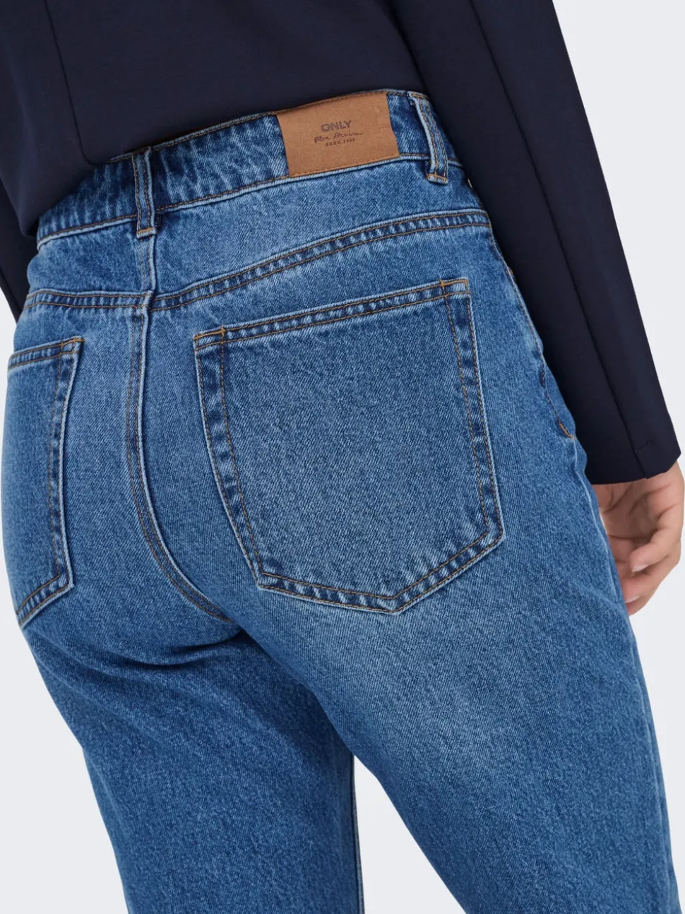 ONLHAZEL Taille haute Straight Fit Jeans