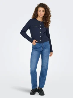 ONLHAZEL Taille haute Straight Fit Jeans