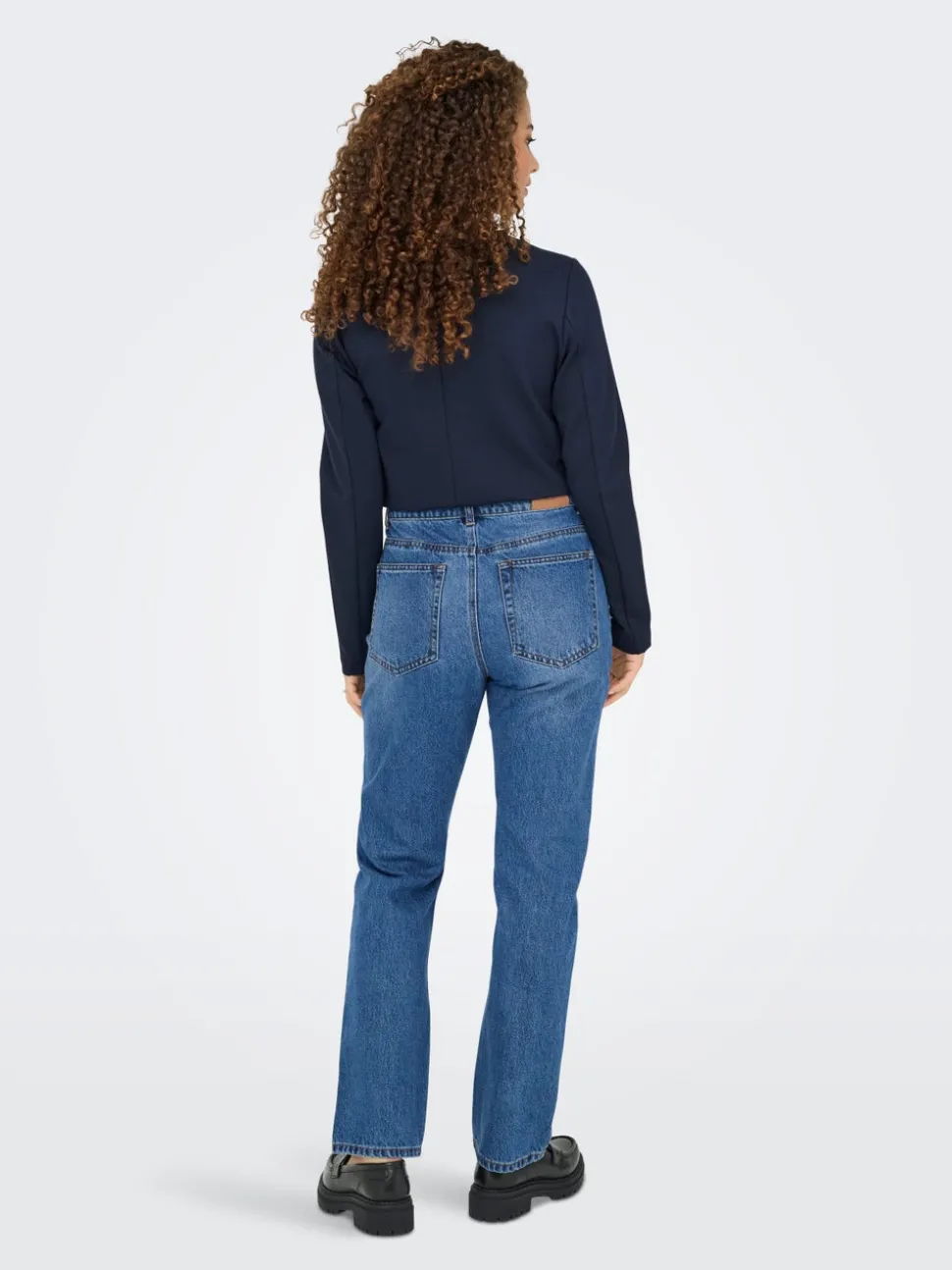 ONLHAZEL Taille haute Straight Fit Jeans
