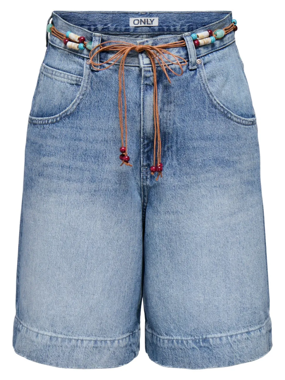 ONLHOLLIE Taille haute Regular Fit Short en denim