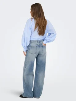 ONLHOPE Taille basse Wide Leg Fit Jeans