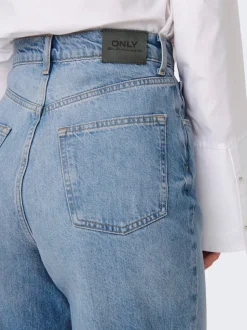 ONLHOPE Taille haute Wide Leg Fit Jeans