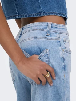 ONLHOPE Taille haute Wide Leg Fit Jeans