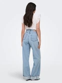 ONLHOPE Taille haute Wide Leg Fit Jeans