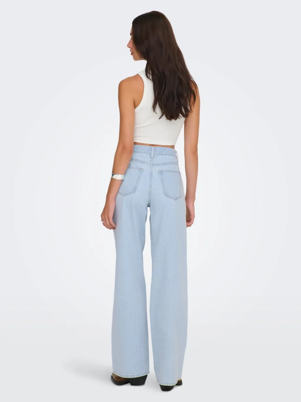 ONLHOPE Taille haute Wide Leg Fit Jeans
