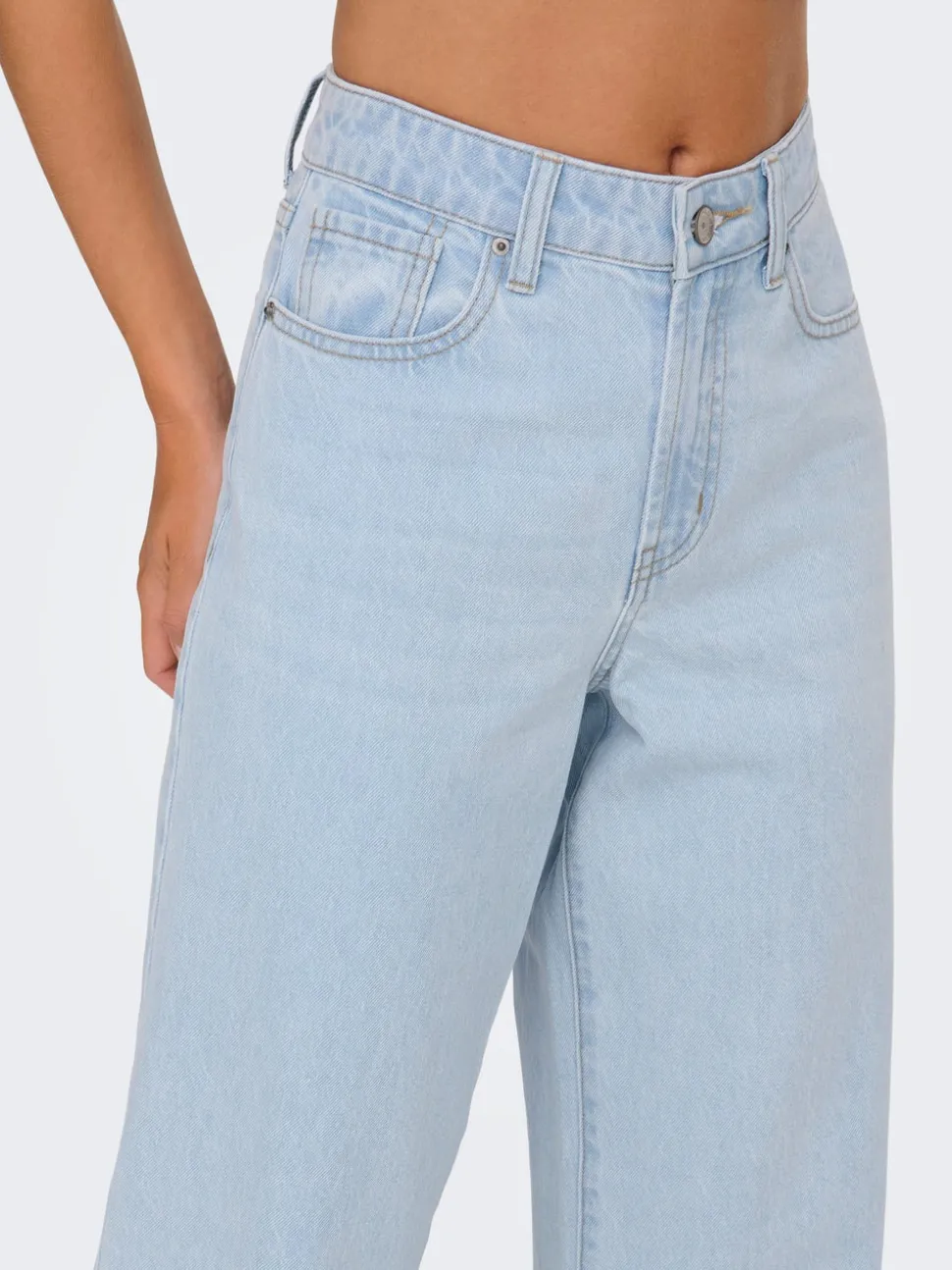 ONLHOPE Taille haute Wide Leg Fit Jeans