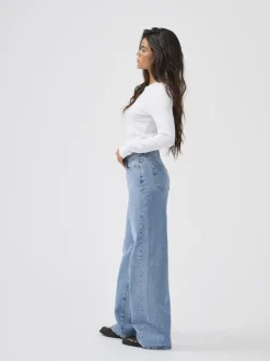 ONLHOPE Taille haute Wide Leg Fit Jeans
