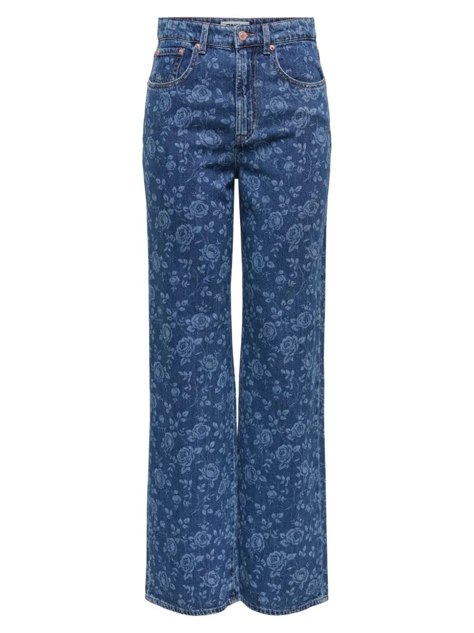ONLHOPE Taille haute Wide Leg Fit Longueur cheville Jeans