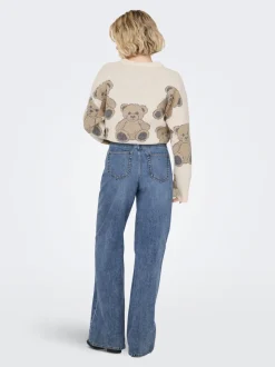 ONLHOPE Taille moyenne Wide Leg Fit Jeans