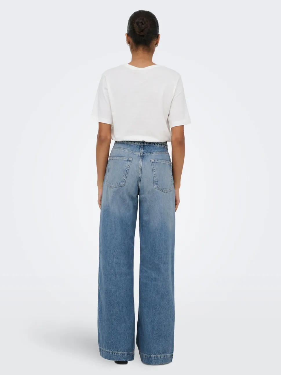 ONLHOPE Taille haute Wide Leg Fit Jeans