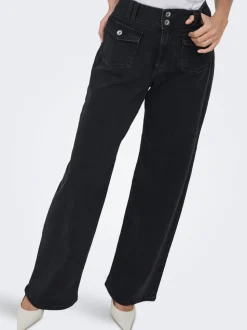 ONLHOPE Taille haute Wide Leg Fit Jeans