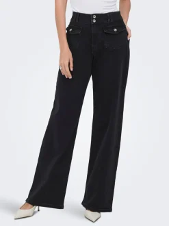 ONLHOPE Taille haute Wide Leg Fit Jeans