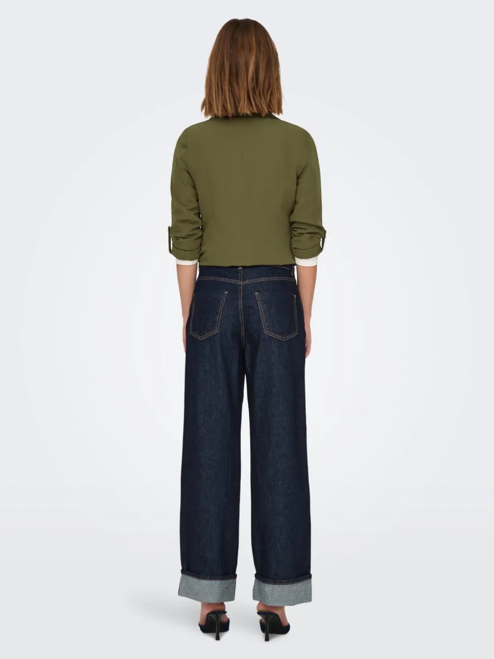ONLHOPE Taille haute Wide Leg Fit Jeans