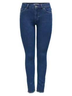 ONLHUSH Taille moyenne Skinny Fit Longueur cheville Jeans