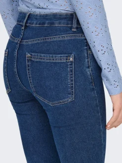 ONLHUSH Taille moyenne Skinny Fit Longueur cheville Jeans