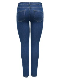 ONLHUSH Taille moyenne Skinny Fit Longueur cheville Jeans