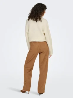 ONLINA Straight Fit Pantalon à jambe large