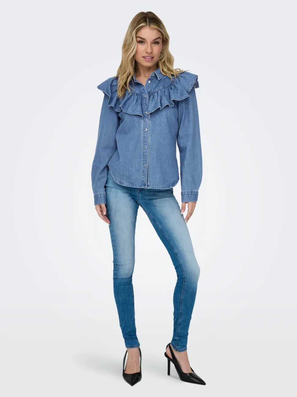 ONLINDIGO Chemise en denim